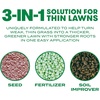image:imageScotts Turf Builder ThickR Lawn Bermudagrass  Covers 1200 sq ft Combination Seed Fertilizer and Soil Improver Fill and Repair Gaps in Thin Lawns and Enhance Root Development 12 lb12 lb