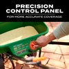 image:imageScotts Turf Builder EdgeGuard DLX Broadcast Spreader  Spreader for Lawn Fertilizer Weed amp Insect Control Grass Seed and Ice Melt Holds Up to 15000 sq ft of ProductSingle Pack