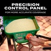 image:imageScotts Turf Builder EdgeGuard DLX Broadcast Spreader  Spreader for Lawn Fertilizer Weed amp Insect Control Grass Seed and Ice Melt Holds Up to 15000 sq ft of ProductSingle Pack