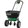 image:imageScotts Turf Builder EdgeGuard DLX Broadcast Spreader  Spreader for Lawn Fertilizer Weed amp Insect Control Grass Seed and Ice Melt Holds Up to 15000 sq ft of ProductSingle Pack