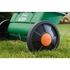 image:imageScotts Turf Builder EdgeGuard DLX Broadcast Spreader  Spreader for Lawn Fertilizer Weed amp Insect Control Grass Seed and Ice Melt Holds Up to 15000 sq ft of ProductSingle Pack