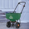 image:imageScotts Turf Builder EdgeGuard DLX Broadcast Spreader  Spreader for Lawn Fertilizer Weed amp Insect Control Grass Seed and Ice Melt Holds Up to 15000 sq ft of ProductSingle Pack