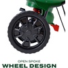 image:imageScotts Turf Builder EdgeGuard DLX Broadcast Spreader  Spreader for Lawn Fertilizer Weed amp Insect Control Grass Seed and Ice Melt Holds Up to 15000 sq ft of ProductSingle Pack