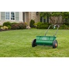 image:imageScotts Turf Builder EdgeGuard DLX Broadcast Spreader  Spreader for Lawn Fertilizer Weed amp Insect Control Grass Seed and Ice Melt Holds Up to 15000 sq ft of ProductSingle Pack