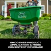 image:imageScotts Turf Builder EdgeGuard DLX Broadcast Spreader  Spreader for Lawn Fertilizer Weed amp Insect Control Grass Seed and Ice Melt Holds Up to 15000 sq ft of ProductSingle Pack
