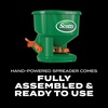 image:imageScotts Whirl HandPowered Spreader  for Grass Seed Lawn Fertilizers Salt and Ice Melt Handheld Spreader Holds up to 1500 sq ft of Product