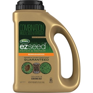 image:imageScotts EZ Seed Patch amp Repair Bermudagrass  Combination Mulch Bermudagrass Seed and Fertilizer for Repairing Bare Spots Lawn Patch Repair Covers Up to 85 Sq Ft 375 lbBermudagrass