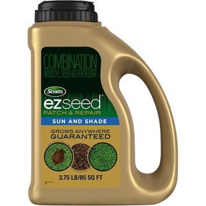 image:imageScotts EZ Seed Patch amp Repair for Sun and Shade  Combination Mulch Sun and Shade Grass Seed amp Fertilizer for Bare Spots amp Lawn Patch Repair Covers up to 85 sq ft 375 lb375 lb