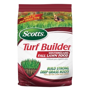image:imageScotts Turf Builder WinterGuard Fall Lawn Fertilizer for All Grass Types 4000 sq ft 10 lbs5 000 sq ft