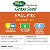 image:imageScotts Turf Builder Grass Seed Fall Mix Grass Seed Plus Lawn Fertilizer and Soil Improver Covers Up to 1815 sq ft 24 lb3 lb