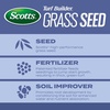 image:imageScotts Turf Builder Grass Seed HeatTolerant Blue Mix for Tall Fescue Lawns  Grass Seed Plus Lawn Fertilizer and Soil Improver Covers Up to 1400 sq ft 56 lb16 lb