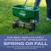 image:imageScotts Turf Builder Grass Seed HeatTolerant Blue Mix for Tall Fescue Lawns  Grass Seed Plus Lawn Fertilizer and Soil Improver Covers Up to 1400 sq ft 56 lb16 lb