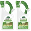 image:imageScotts MossEx 3in1 Ready Spray  HoseEnd Applicator Kills Moss Algae and Lichens Fast Acting Moss Killer for Lawns Roofs Patios 32 fl ozReady To Spray