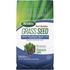 image:imageScotts Turf Builder Grass Seed HeatTolerant Blue Mix for Tall Fescue Lawns  Grass Seed Plus Lawn Fertilizer and Soil Improver Covers Up to 1400 sq ft 56 lb56 lb