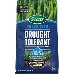 image:imageScotts Grass Seed Drought Tolerant Mix  Kentucky Bluegrass and Tall Fescue Grass Seed Mix Covers up to 2000 sq ft 4 lb10 lb