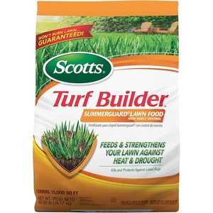 image:imageScotts Turf Builder SummerGuard Lawn Food with Insect Control 5000 sq ft15 000 sq ft
