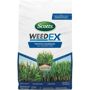 image:imageScotts WeedEx Prevent with Halts  Crabgrass Preventer PreEmergent Lawn Weed Killer Up to 5000 sq ft of Lawn Care 1006 lb