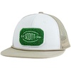 image:imageOM Scott amp Sons Trucker Hat  White Khaki  One Size Fits Most
