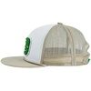 image:imageOM Scott amp Sons Trucker Hat  White Khaki  One Size Fits Most