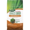 image:imageScotts Turf Builder Grass Seed High Traffic Mix  Grass Seed Plus Lawn Fertilizer and Soil Improver SelfRepairs Covers Up to 2800 sq ft 56 lb56 lb